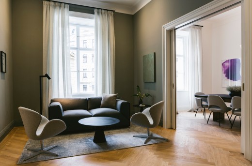 Musterwohnung für das 