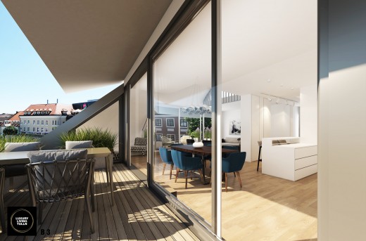 Einrichtungskonzepte für Luxuswohnung am Hauptplatz von Tulln