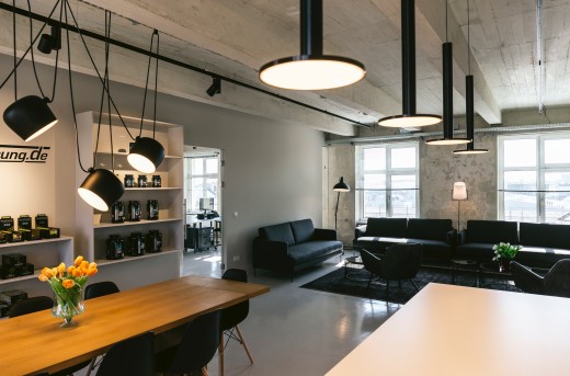 Start Up Industrie Loft für Sportnahrung