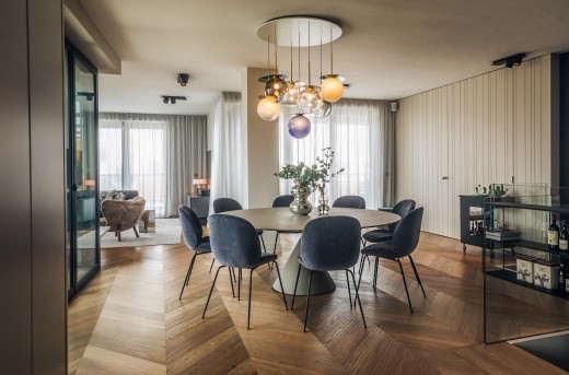 Wohnen im Penthouse mitten in Wien