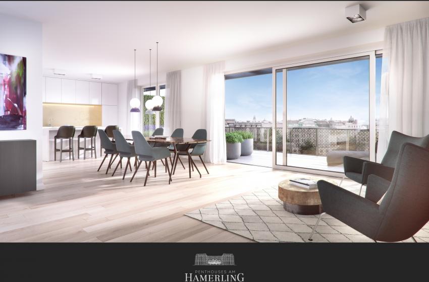 „Das Hamerling“ Penthouse Highlife mitten im Achten