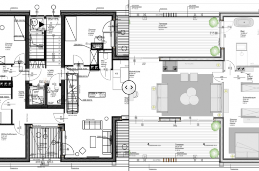 Grundrissoptimierung Wohnhaus 1170 Wien