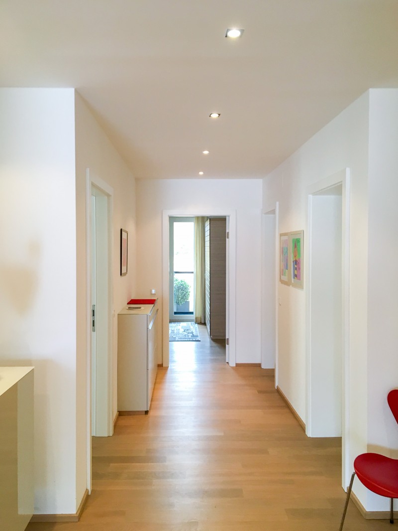 Das Vorzimmer vorher ...