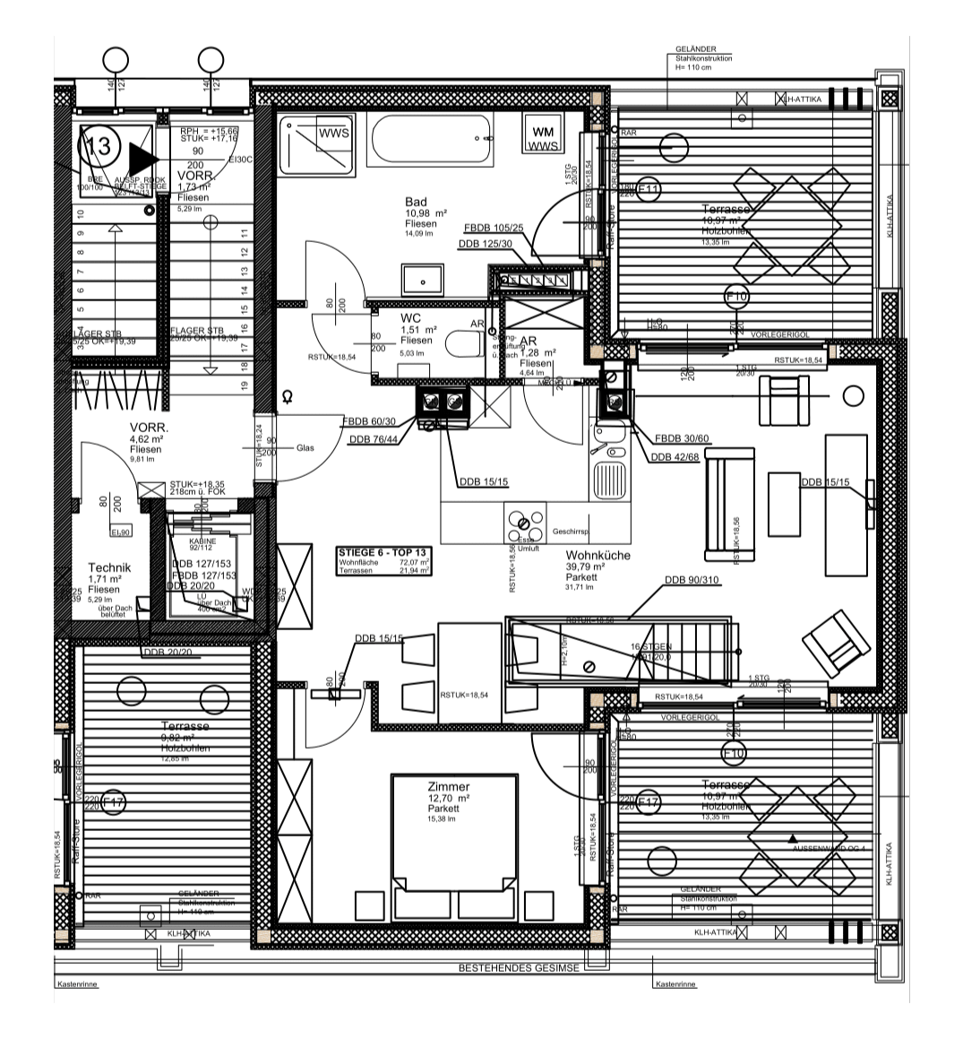 Beispiel-Grundriss 3 - Vorher-Bild